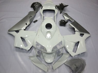 Comprare Carene Moto Honda CBR600RR 2003-2004 - Argento Bianco