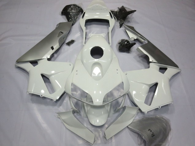Comprare Carene Moto Honda CBR600RR 2003-2004 - Argento Bianco