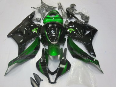 Comprare Carene Moto Honda CBR600RR 2009-2012 - Verde Nero Lucido