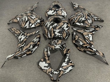 Comprare Carene Moto Honda CBR600RR 2009-2012 - Tan Argento Camouflage