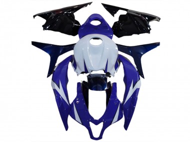 Comprare Carene Moto Honda CBR600RR 2009-2012 - Bianco Blu Nero Lucido