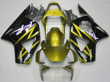 Comprare Carene Moto Honda CBR954RR 2002-2003 - Giallo Elettrico Nero Lucido