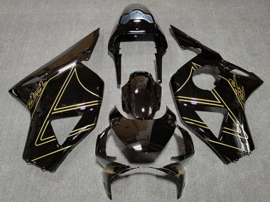 Comprare Carene Moto Honda CBR954RR 2002-2003 - Nero Lucido Oro