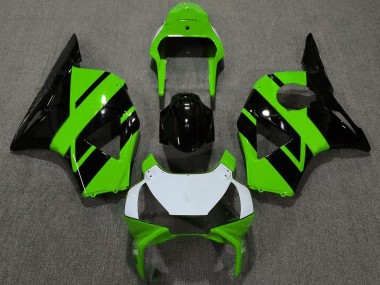 Comprare Carene Moto Honda CBR954RR 2002-2003 - Verde Nero Lucido Bianco Verde OEM Stile