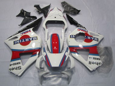 Comprare Carene Moto Honda CBR954RR 2002-2003 - Bianco Rosso Nero Martini