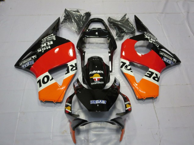 Comprare Carene Moto Honda CBR954RR 2002-2003 - Arancia Bianco Rosso Nero Repsol