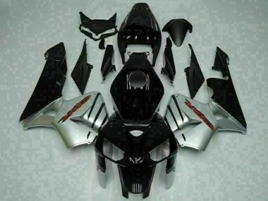Comprare Carena Moto Honda CBR600RR 2005-2006 - Nero Lucido Argento