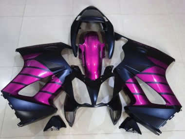 Comprare Carene Moto Honda VFR 800 2002-2013 - Viola Blu Opaco Nero Opaco