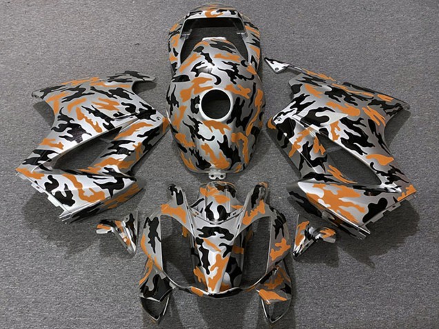 Comprare Carene Moto Honda VFR 800 2002-2013 - Arancia Camouflage