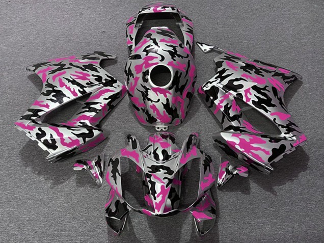 Comprare Carene Moto Honda VFR 800 2002-2013 - Rosa Camouflage