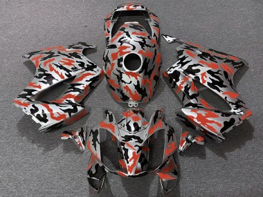 Comprare Carene Moto Honda VFR 800 2002-2013 - Rosso Camouflage