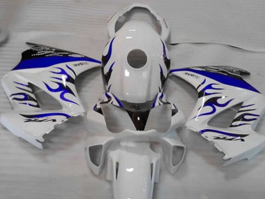 Comprare Carene Moto Honda VFR 800 2002-2013 - Bianco Blu Fiamma