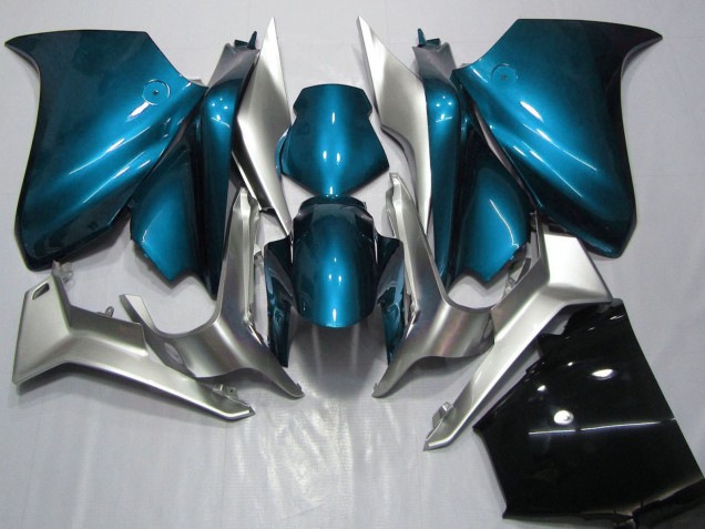 Comprare Carene Moto Honda VFR 1200 2010-2014 - Argento Azzurro Chiaro