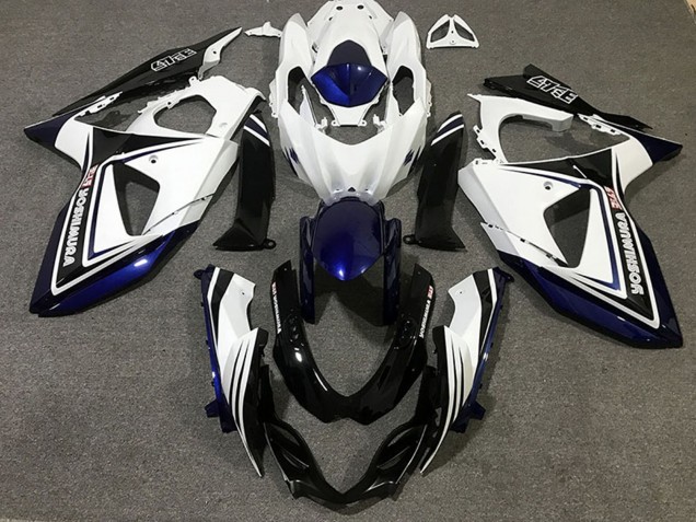 Comprare Carene Moto Suzuki GSXR 1000 2009-2016 - Blu Bianco Nero