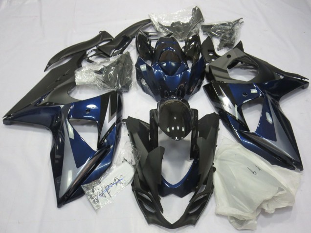 Comprare Carene Moto Suzuki GSXR 1000 2009-2016 - Blu Argento Nero