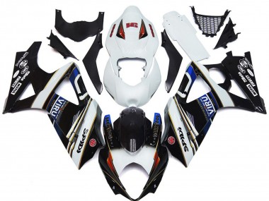 Comprare Carene Moto Suzuki GSXR 1000 2007-2008 - Bianco Blu Rosso Nero Viru