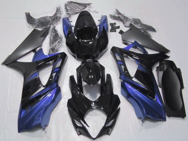 Comprare Carene Moto Suzuki GSXR 1000 2007-2008 - Nero Lucido Blu