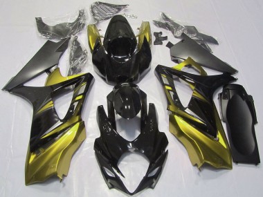 Comprare Carene Moto Suzuki GSXR 1000 2007-2008 - Nero Lucido Giallo