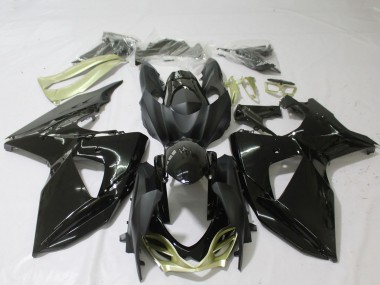 Comprare Carene Moto Suzuki GSXR 1000 2009-2016 - Nero Lucido Argento