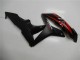 Comprare Carena Moto Honda CBR600RR 2007-2008 - Rosso Nero Opaco Decals