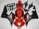 Comprare Carena Moto Honda CBR600RR 2007-2008 - Rosso Nero Opaco Decals