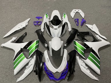 Comprare Carene Moto Suzuki GSXR 1000 2009-2016 - Bianco Blu Verde Nero