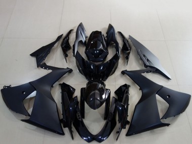 Comprare Carene Moto Suzuki GSXR 1000 2009-2016 - Nero Opaco Nero Lucido