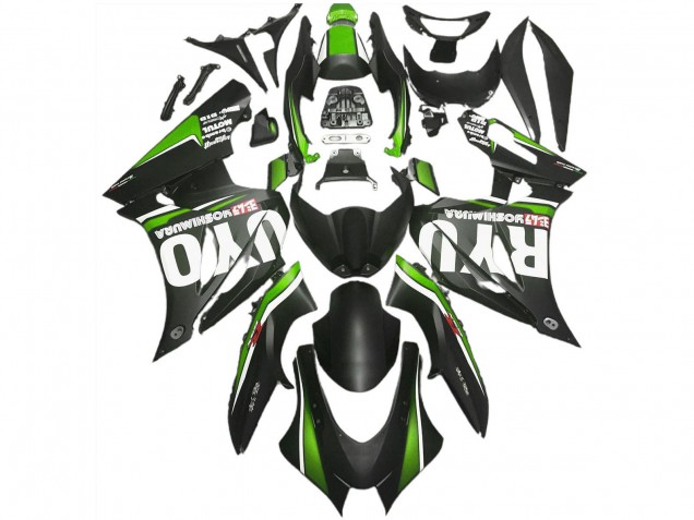 Comprare Carene Moto Suzuki GSXR 1000 2017-2024 - Nero Opaco Verde