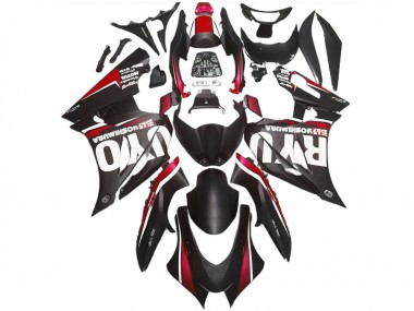 Comprare Carene Moto ABS Suzuki GSXR 1000 2017-2024 - Nero Opaco Rosso