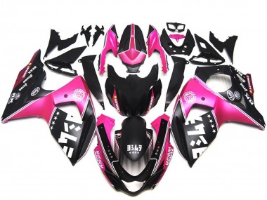 Comprare Carene Moto Suzuki GSXR 1000 2009-2016 - Rosa Nero
