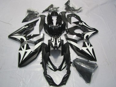Comprare Carene Moto Suzuki GSXR 1000 2009-2016 - Nero Bianco