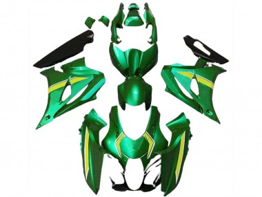 Comprare Carene Moto Suzuki GSXR 1000 2017-2024 - Verde Giallo Stile