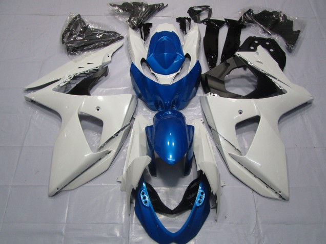 Comprare Carene Moto Suzuki GSXR 1000 2009-2016 - Bianco Blu