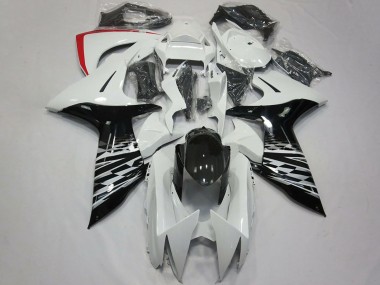 Comprare Carene Moto Suzuki GSXR 600 / GSXR 750 2011-2024 - Bianco Nero Lucido Rosso