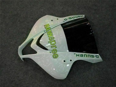 Comprare Carena Moto Honda CBR600RR 2007-2008 - Bianco Verde Nero Lucido Hannspree