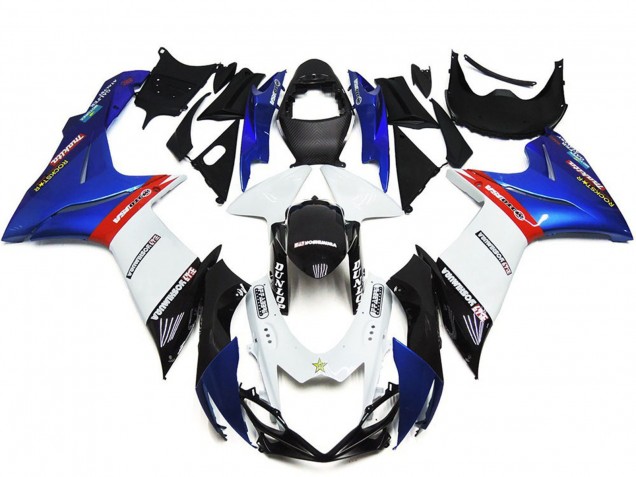 Comprare Carene Moto ABS Suzuki GSXR 600 / GSXR 750 2011-2024 - Blu Bianco Rosso