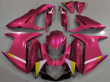 Comprare Carene Moto Suzuki GSXR 600 / GSXR 750 2011-2024 - Rosso Bianco Giallo