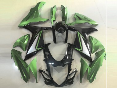 Comprare Carene Moto Suzuki GSXR 600 / GSXR 750 2011-2024 - Verde Nero Lucido