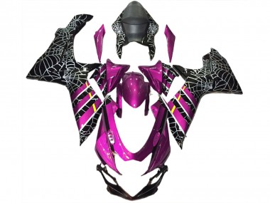 Comprare Carene Moto Suzuki GSXR 600 / GSXR 750 2011-2024 - Rosa Nero Spider