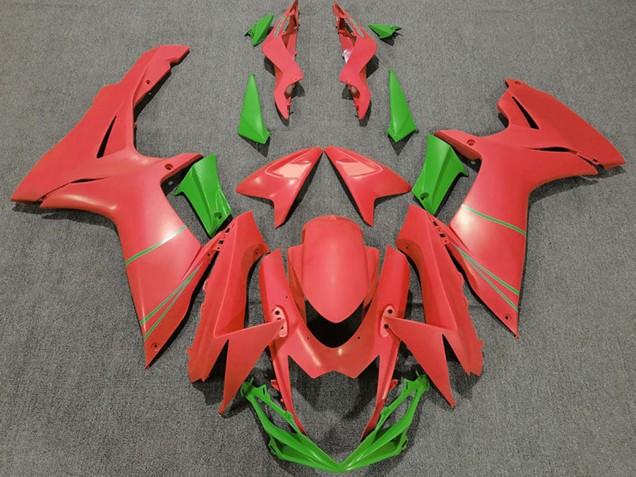 Comprare Carene Moto Suzuki GSXR 600 / GSXR 750 2011-2024 - Pompelmo Rosso Verde