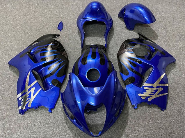 Comprare Carene Moto Suzuki GSXR 1300 1996-2007 - Blu Profondo Nero