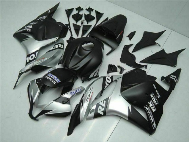 Comprare Carena Moto Honda CBR600RR 2009-2012 - Argento Nero Opaco Repsol