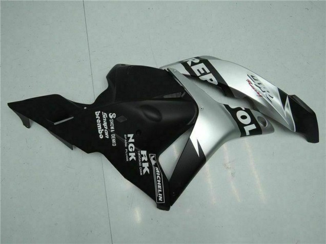 Comprare Carena Moto Honda CBR600RR 2009-2012 - Argento Nero Opaco Repsol