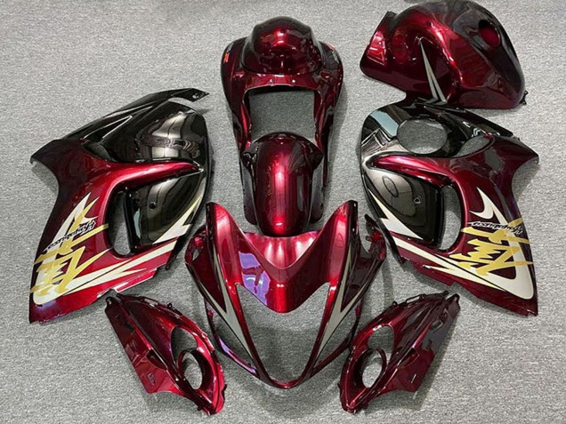Comprare Carene Moto Suzuki GSXR 1300 2008-2020 - Rosso Profondo Oro