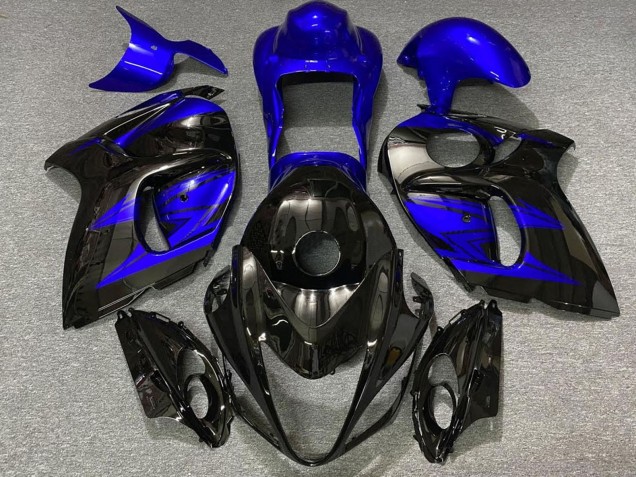 Comprare Carene Moto Suzuki GSXR 1300 2008-2020 - Nero Lucido Blu Profondo