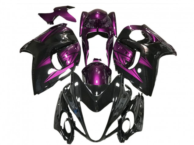 Comprare Carene Moto Suzuki GSXR 1300 2008-2020 - Nero Lucido Viola Profondo