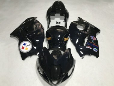Comprare Carene Moto Suzuki GSXR 1300 1996-2007 - Nero Lucido Team Logo