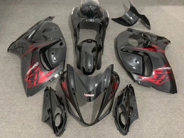 Comprare Carene Moto Suzuki GSXR 1300 2008-2020 - Nero Lucido Rosso