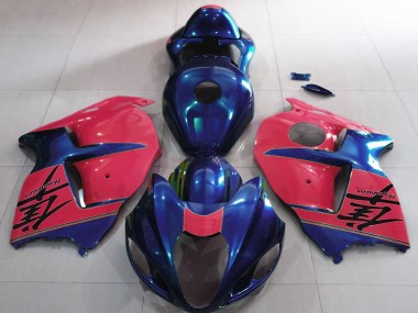 Comprare Carene Moto Suzuki GSXR 1300 1996-2007 - Lucido Blu Rosso