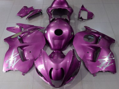 Comprare Carene Moto Suzuki GSXR 1300 1996-2007 - Lucido Rosa Argento Logo
